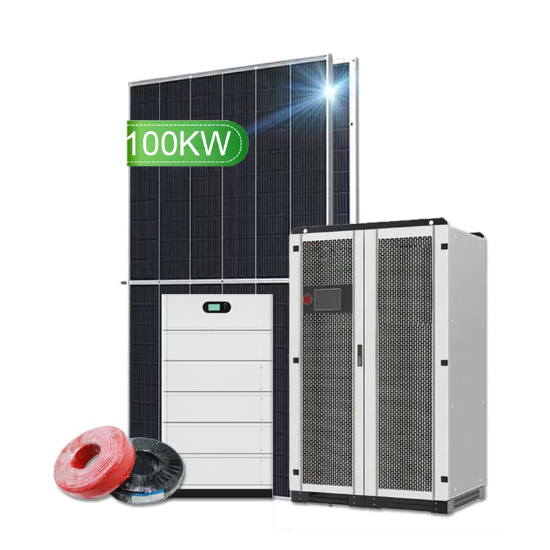 Sistem de energie solară de 100 kW hibrid cu baterie -Koodsun
