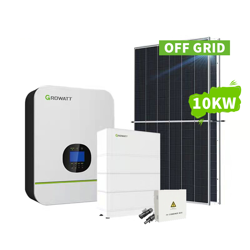 Sistem de energie solară off grid 10KW pentru uz casnic Set complet -Koodsun