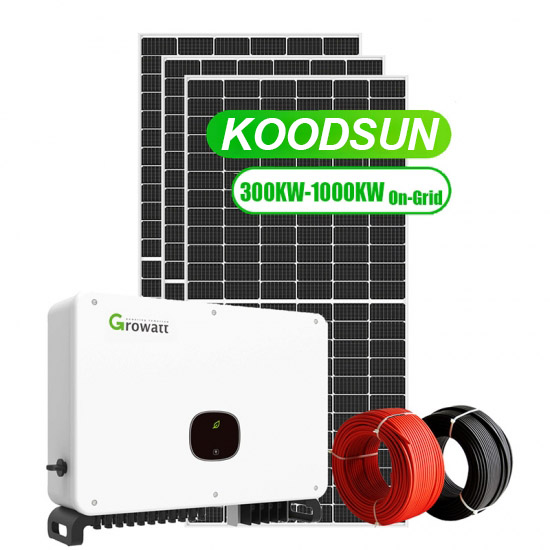 KOODSUN 300KW 500KW 1MW Centrală solară Sistem de energie solară legat de rețea -Koodsun