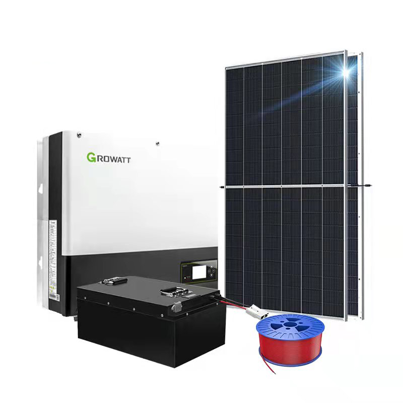 Sisteme solare de stocare în afara rețelei 3KW 5KW 8KW 10KW Sistem solar în afara rețelei cu invertor și baterie -Koodsun