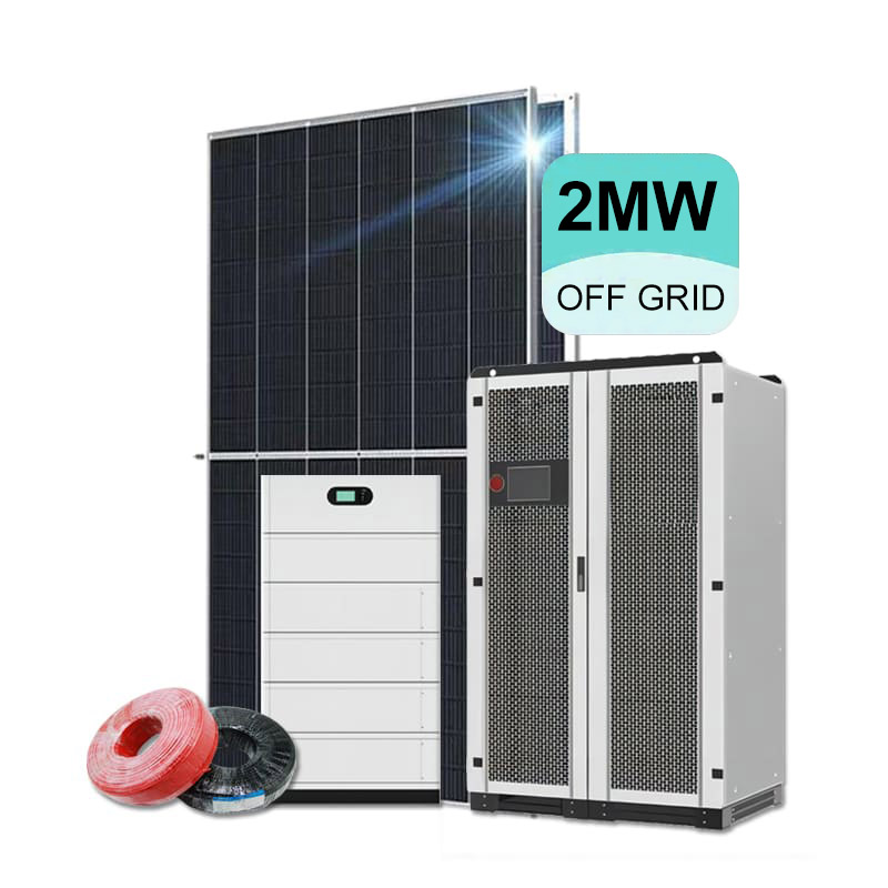Sistem de energie solara Off grid 2MW pentru uz industrial Set complet -Koodsun