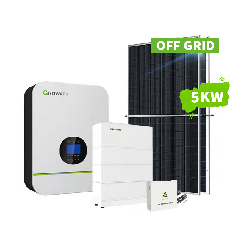 Sistem de alimentare cu energie solară pentru depozitare acasă în afara rețelei sistem solar 5kw -Koodsun
