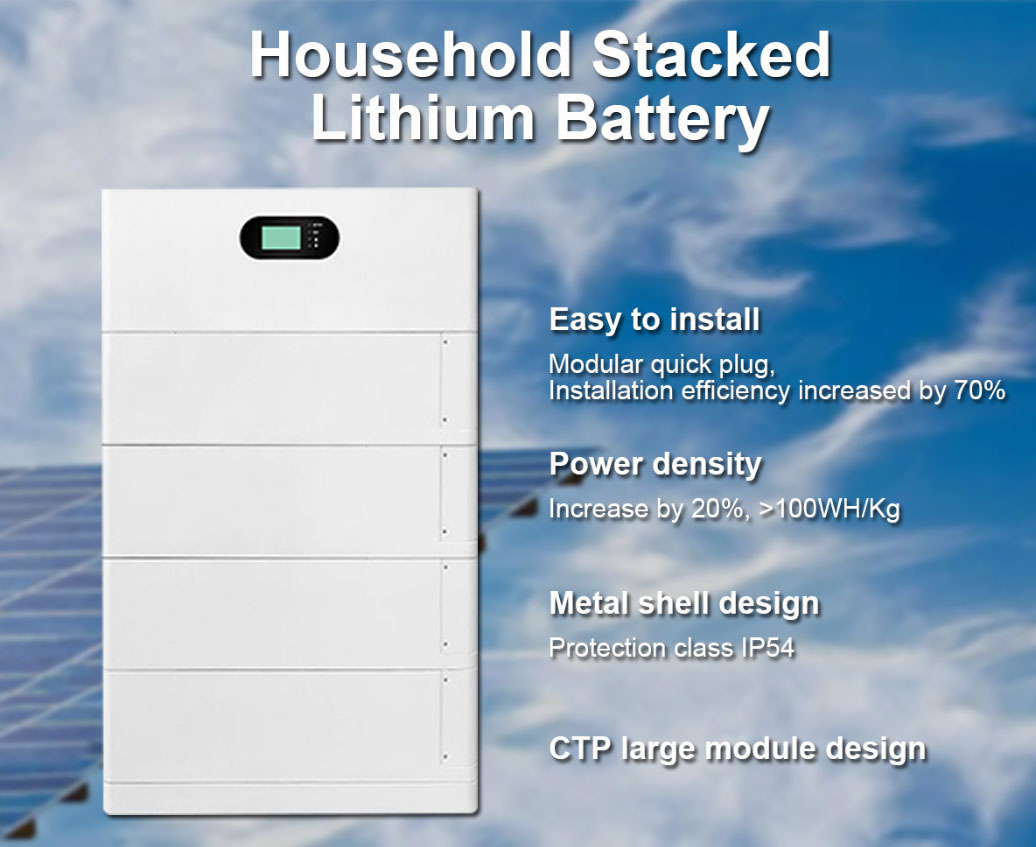 Baterie de uz casnic stivuită cu litiu pentru ESS KOODSUN Baterie cu litiu 15,96kwh -Koodsun