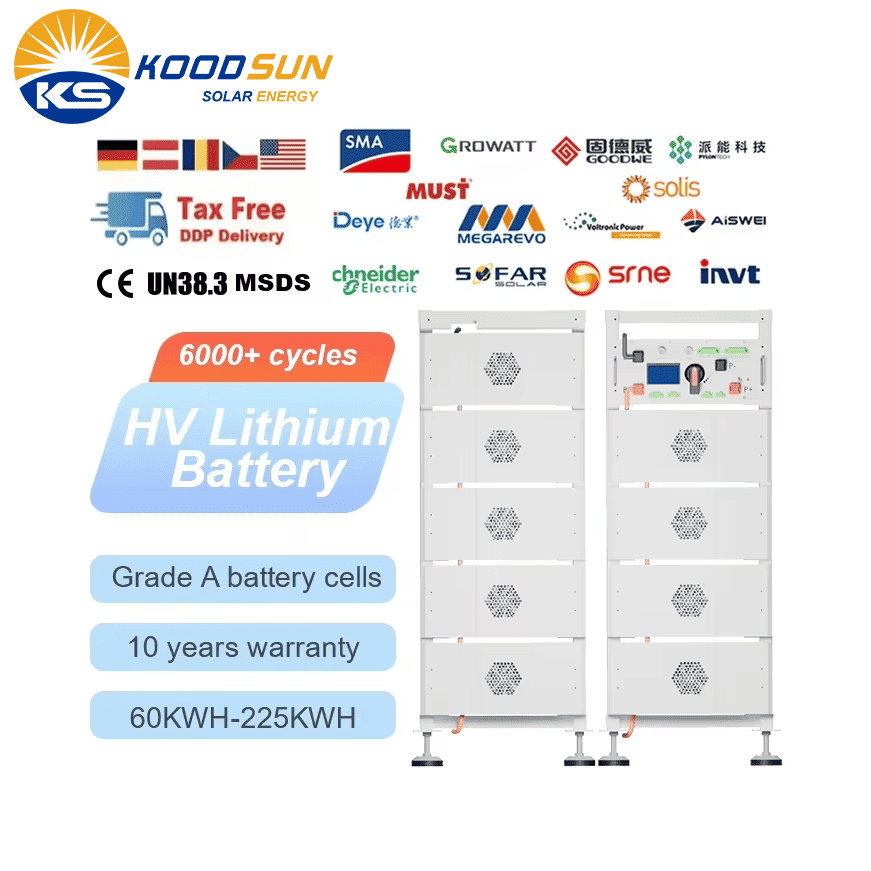 Next-Gen 51.2V 314Ah HV Battery | Optimized for High-Voltage Inverters | Maximizes ROI for Home & Business ESS -Koodsun